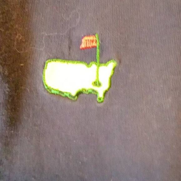 Vintage‎ Augusta National Golf Club The Mastets Blue Polo Golf Shirt - Picture 4 of 8